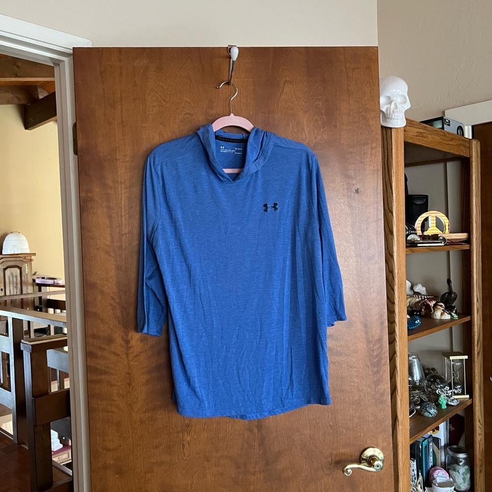 Under Armour Blue HeatGear Hoodie